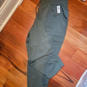Old Navy Stretch Tech Dry Quick Pants XL Terrestrial Green Joggers